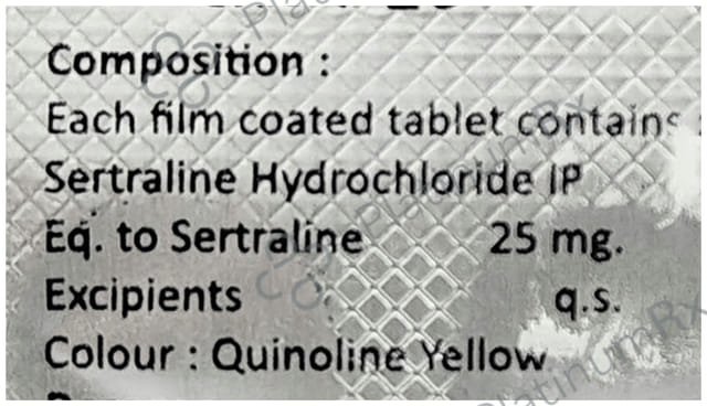Sertin 25mg Tablet