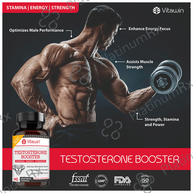 Vitawin Testosterone Booster Vegetarian Capsule