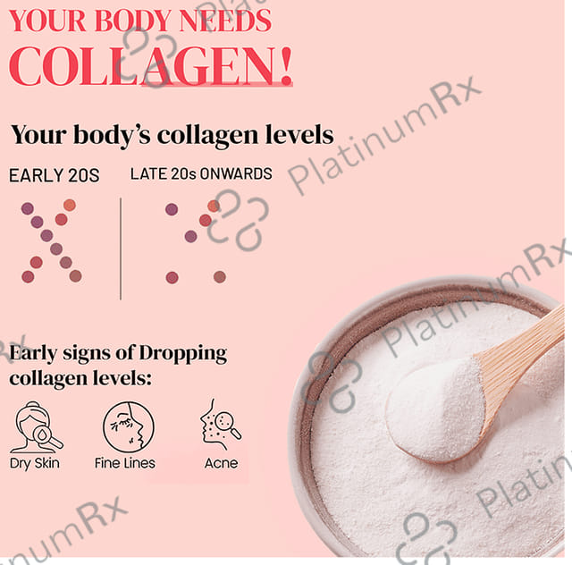 Wellbeing Nutrition Glow Marine Collagen for Skin Health Tropical Bliss