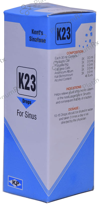 Kent's K23 Sinus Oral Drops