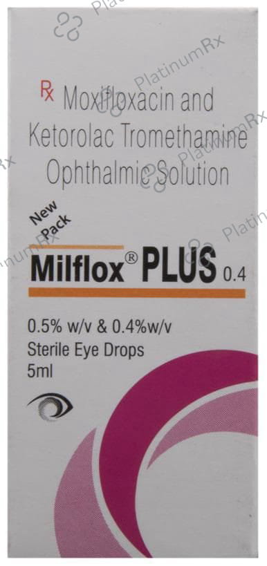 Milflox Plus 0.4% Eye Drop 5ml