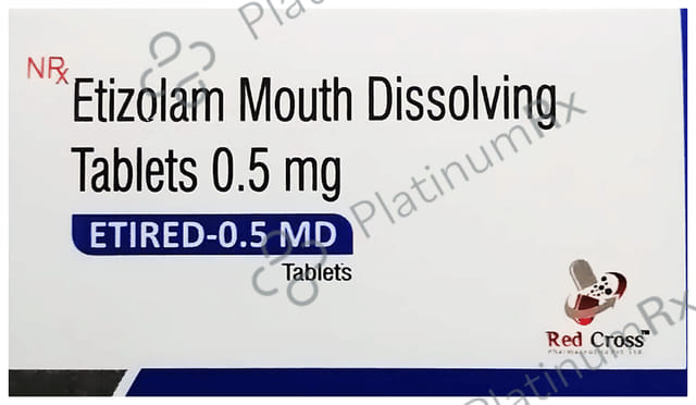 Etired 0.5mg MD Tablet 0s