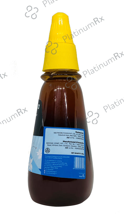 Nectworks Vanilla Infused Natures Finest Himalayan Honey 400gm