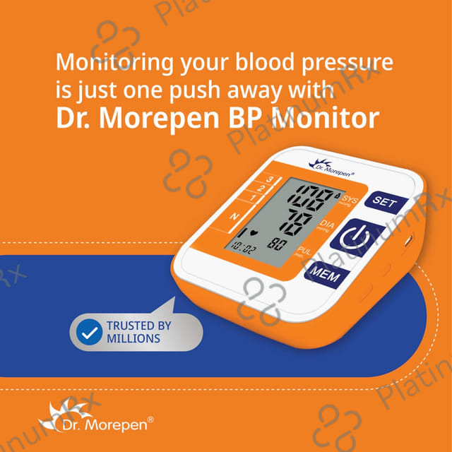 Dr Morepen BP 14 Blood Pressure Monitor 1s
