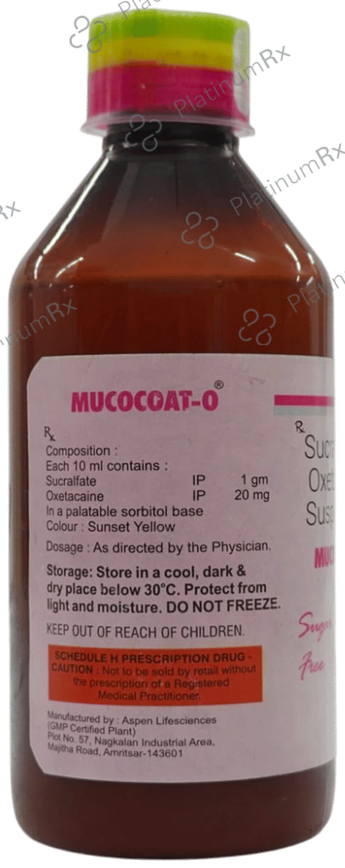 Mucocoat O Oral Suspension