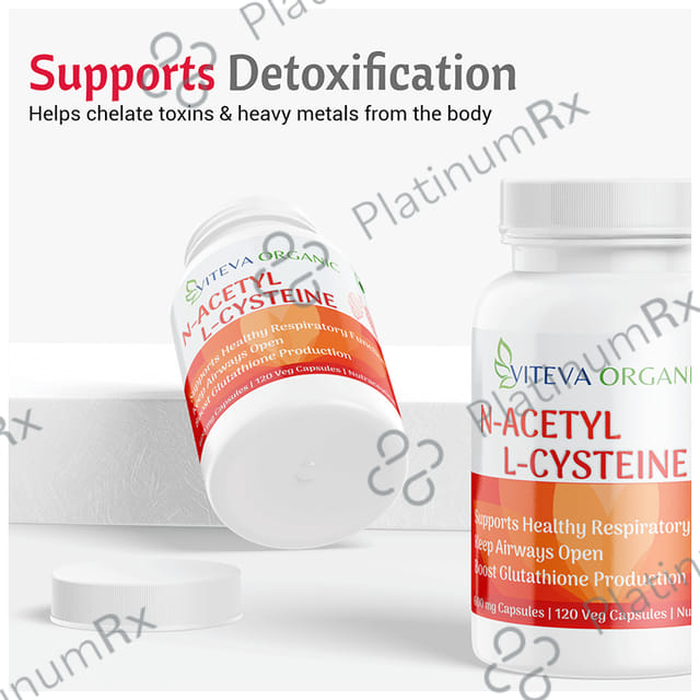 Viteva Organic N-Acetyl L-Cysteine Veg Capsule