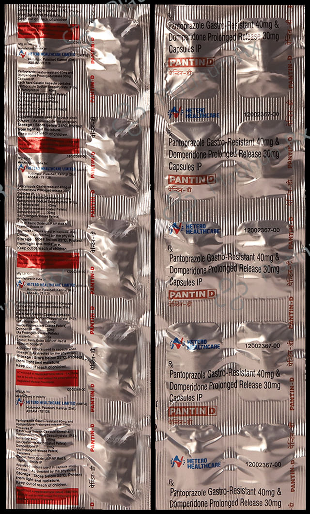 Pantin D 30/40mg Capsule PR 10s