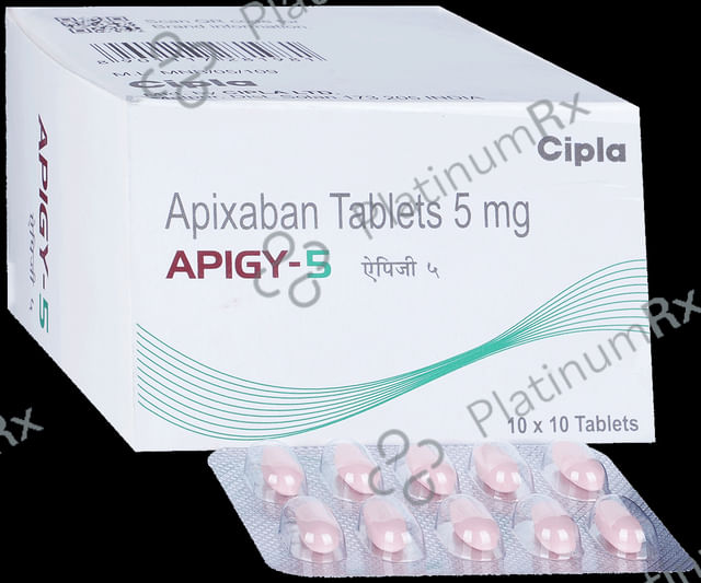 Apigy 5mg Tablet 10s