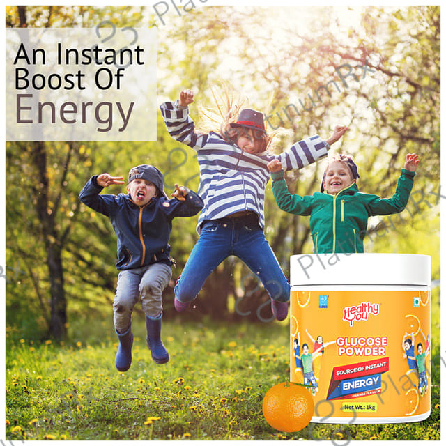 Healthy You Glucose Instant Drink with Vitamin C Orange Powder 1 kg
