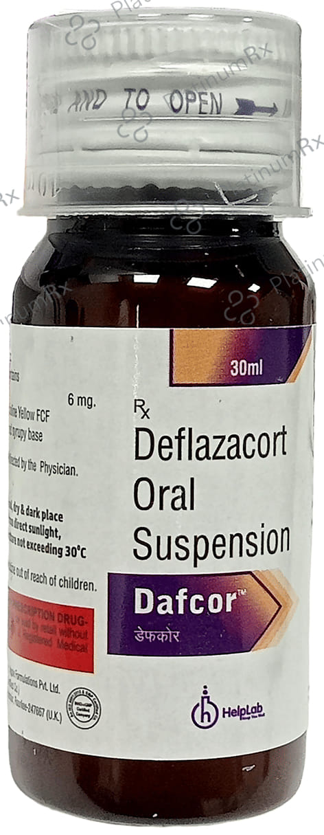 Dafcor 6mg Syrup