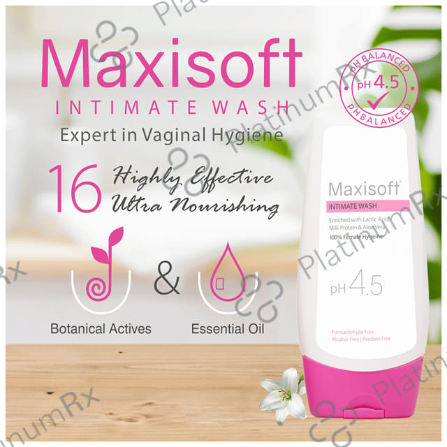 Maxisoft Intimate Wash pH 4.5