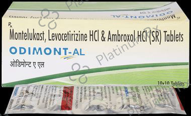 Odimont AL 75/5/10mg Tablet 10s