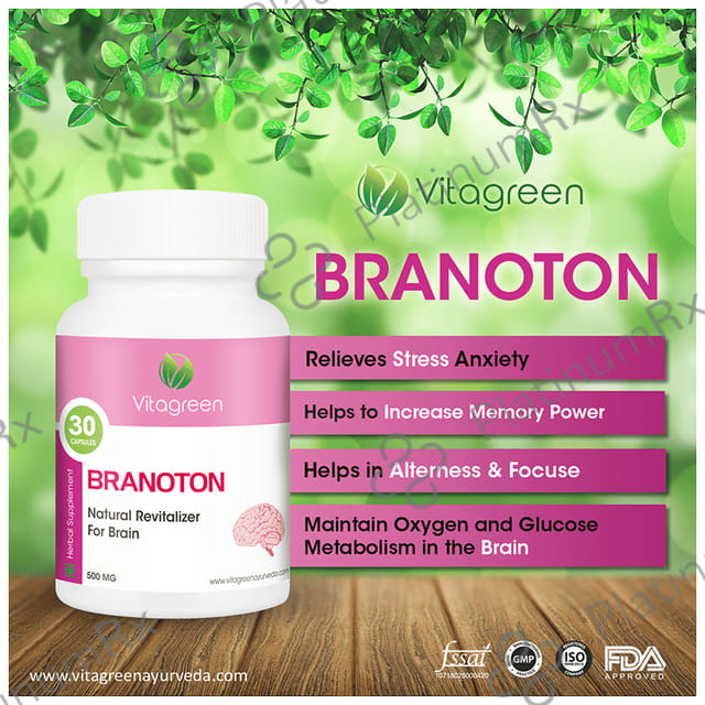 Vitagreen Branoton 500mg Capsule