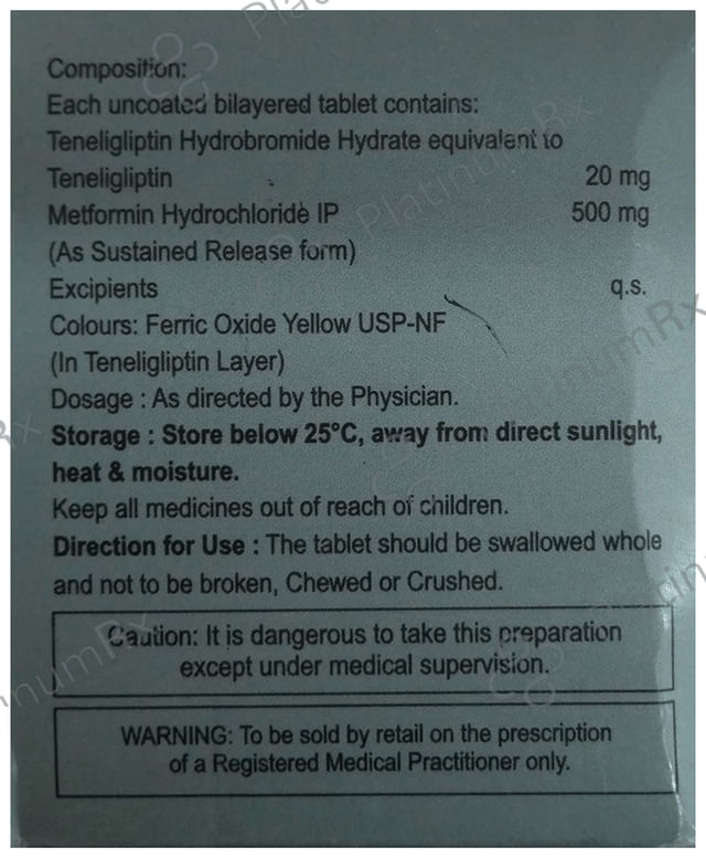 Ibgliptin-M 500 Tablet SR