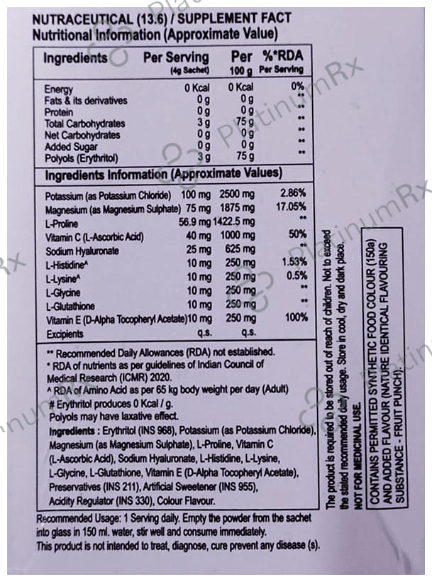 Vitreon Sachet 4gm