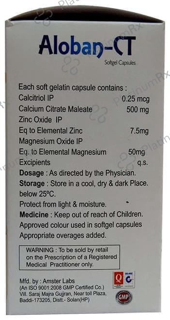 Aloban CT Soft Gelatin Capsule 10s