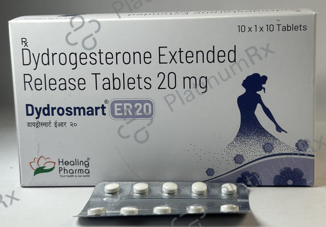 Dydrosmart 20mg ER Tablet 10s