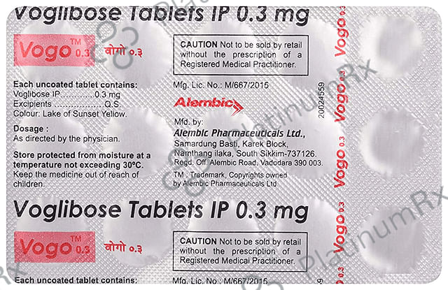 Vogo 0.3mg Tablet 15s