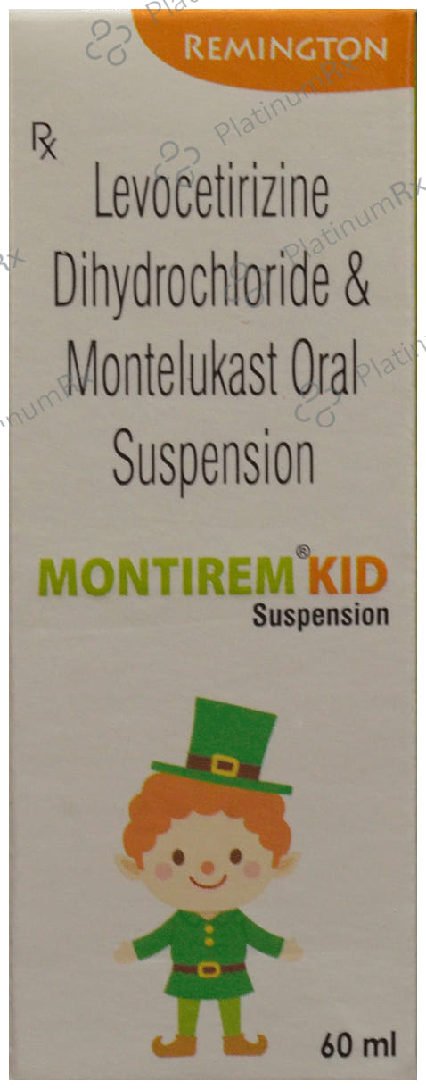 Montirem 2.5/4mg Kid Oral Suspension 60ml