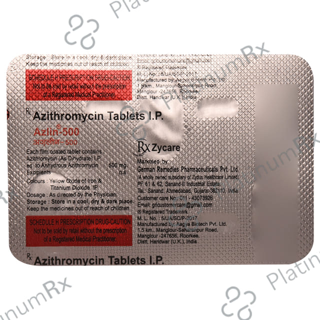 Azlin 500 Tablet