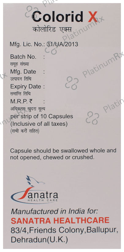Colorid SR 200 Capsule 10s