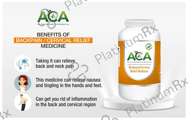 ACA Backpain/Cervical Relief Medicine