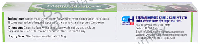 German's Fairness Cream with Aloevera