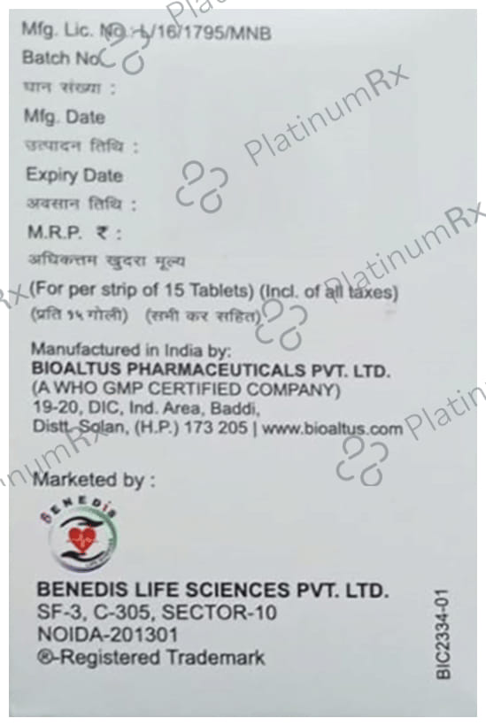 Teldica AM 40mg/5mg Tablet