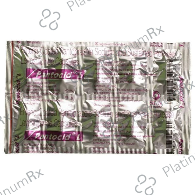 Pantocid L 75/40mg Capsule SR 10s