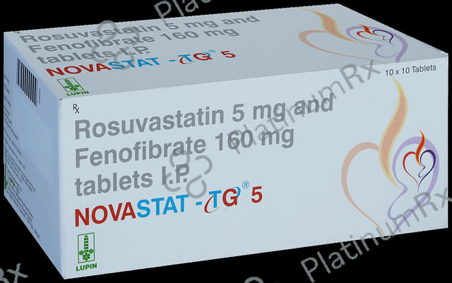 Novastat TG 160/5mg Tablet 10s