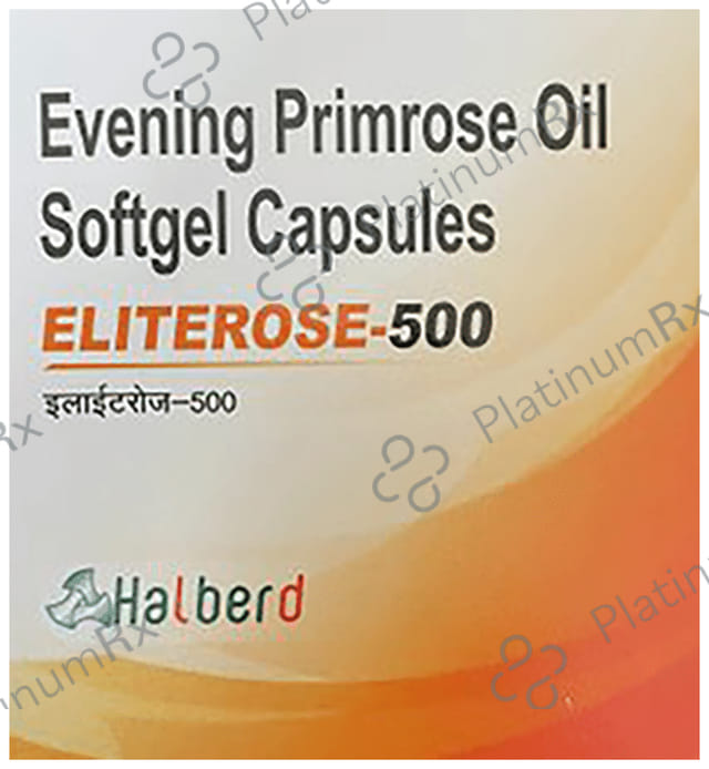Eliterose 500 Softgel Capsule