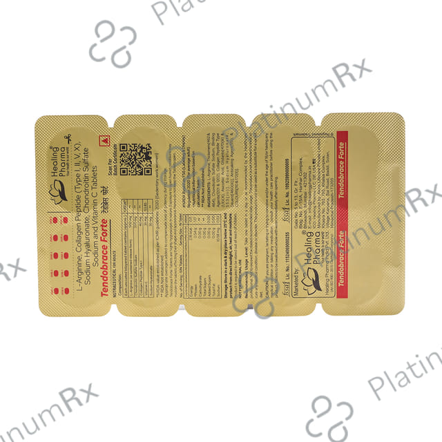 Tendobrace Forte 500/200mg Tablet 10s