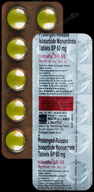 Nitrofix SR 60mg Tablet 10s