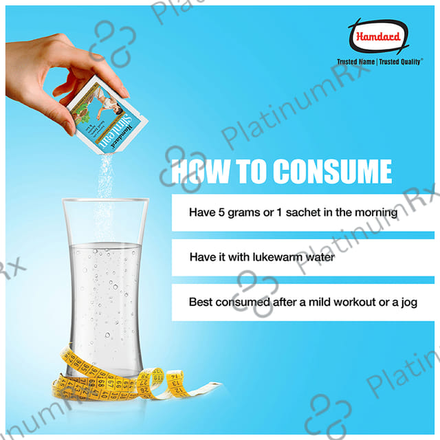 Hamdard Slimlean Sachet (5gm Each) Helps in Weight Management
