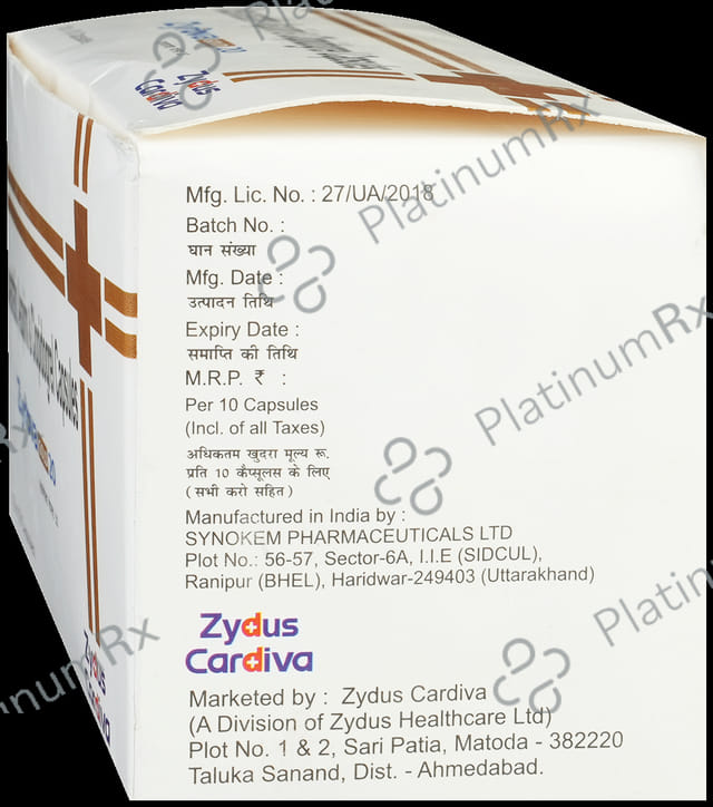 Zyrova Gold 20 Capsule 10s