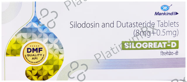 Silogreat D 0.5/8mg Tablet 10s