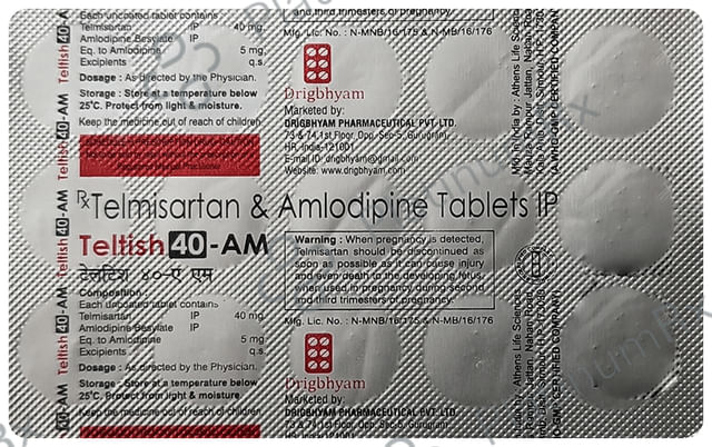 Teltish 40-AM Tablet