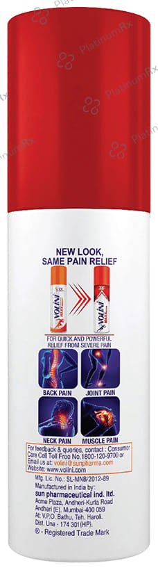 Volini Maxx for instant relief from severe pain Spray 25gm