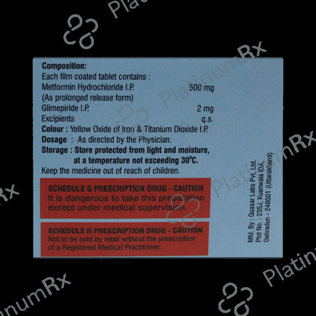 Glicisa-M 2 Tablet PR