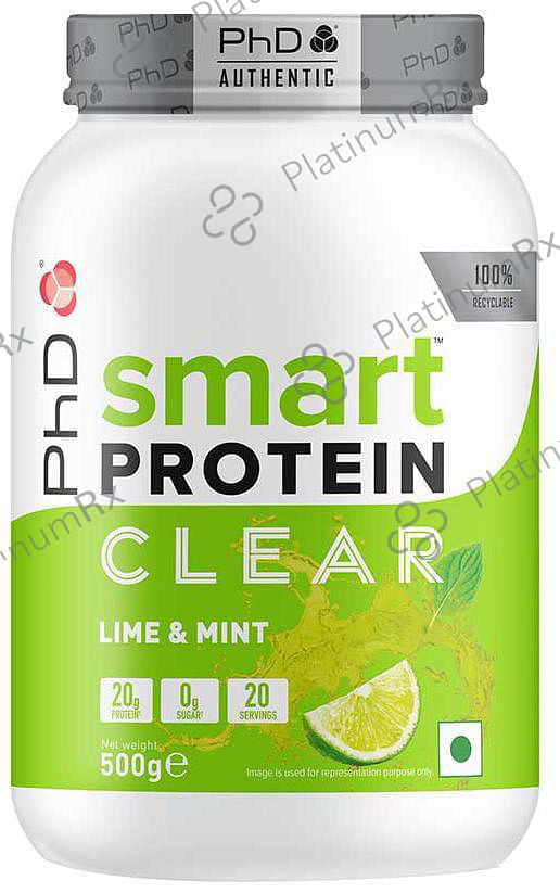 PHD Smart Protein Clear Lime & Mint Powder
