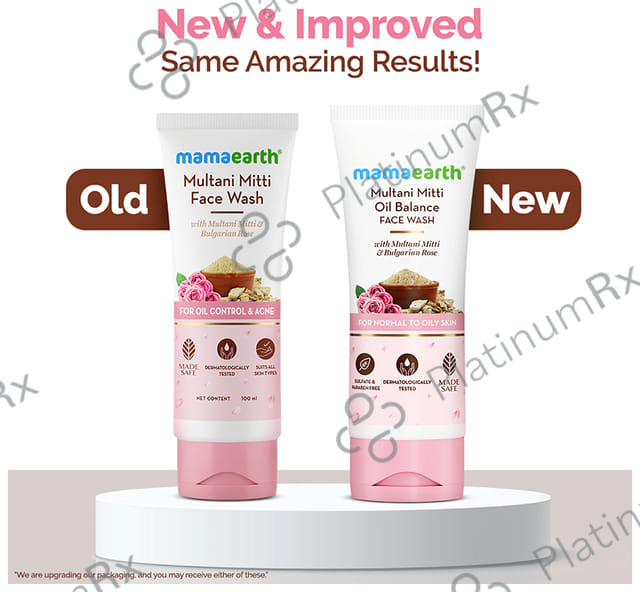 Mamaearth Multani Mitti Face Wash 100ml
