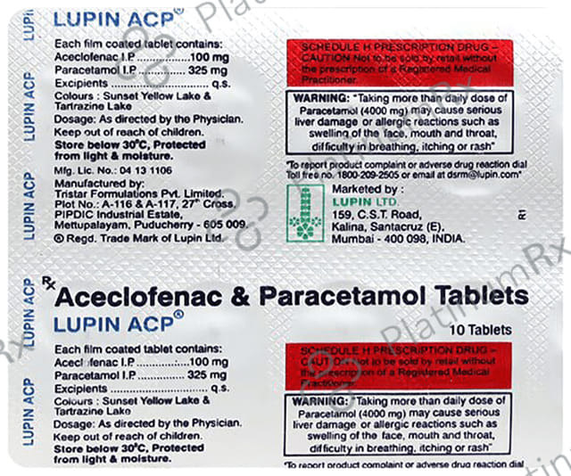 Asten NP 100mg/500mg Tablet