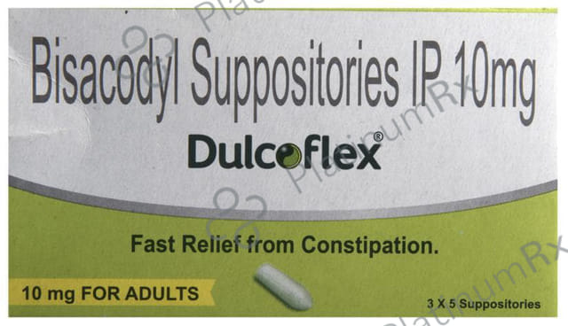 Dulcoflex 10mg Suppository 5s