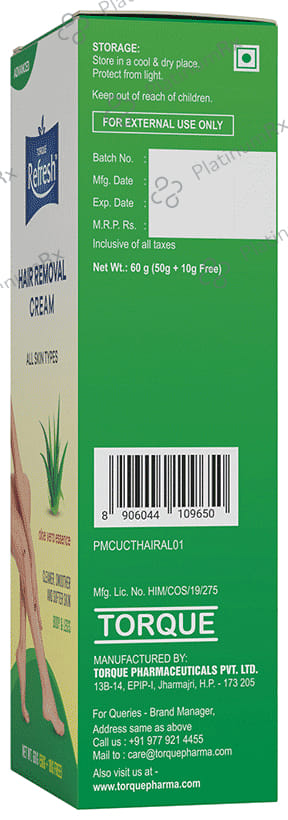 Refresh Aloevera Hair Removal Cream