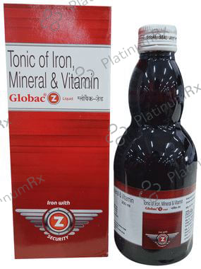 Globac Z 160mg/1/30mcg Liquid 200ml