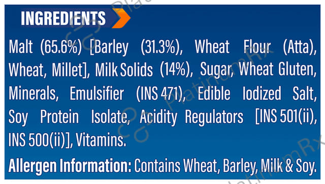 Horlicks Drink with Vitamin C, D & Zinc - For Bones & Metabolism - Flavour Powder Classic Malt
