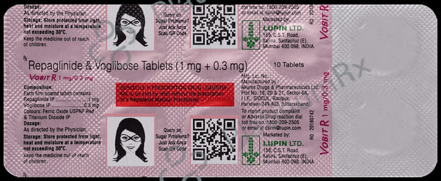 Vobit R 1/0.3mg Tablet 10s