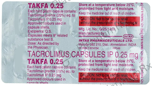 Takfa 0.25 Capsule