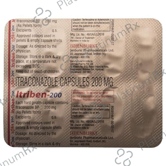 Itriben 200 Capsule