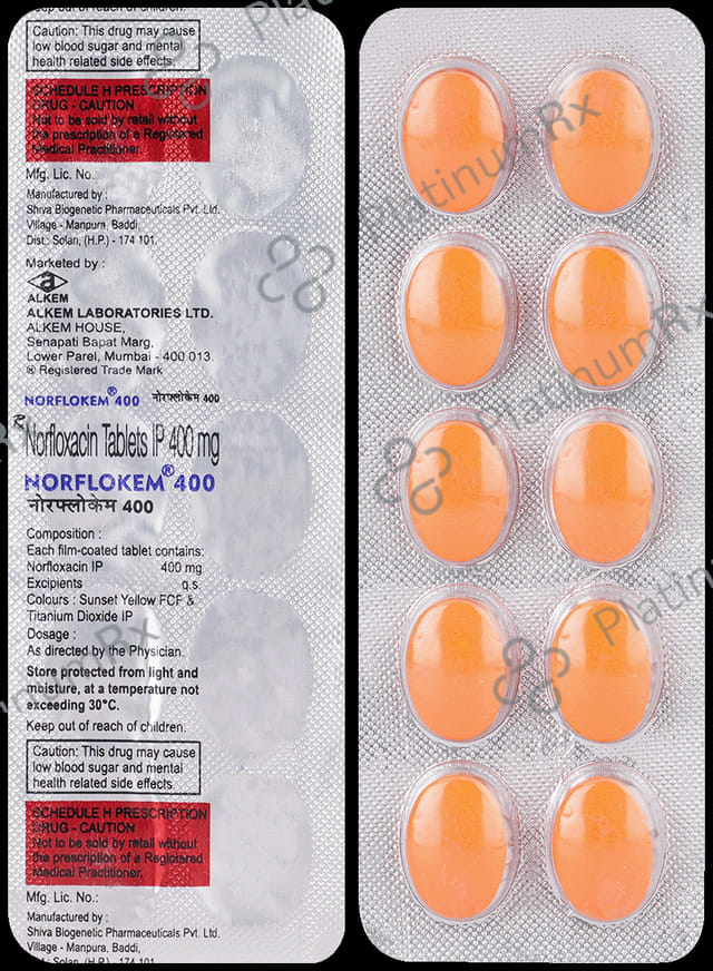 Norflokem 400mg Tablet